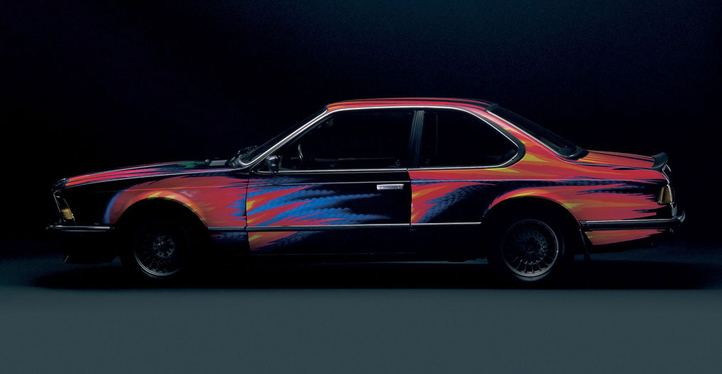 1982 BMW 632 CSi Art Car by Ernest Fuchs. (source: BMW)