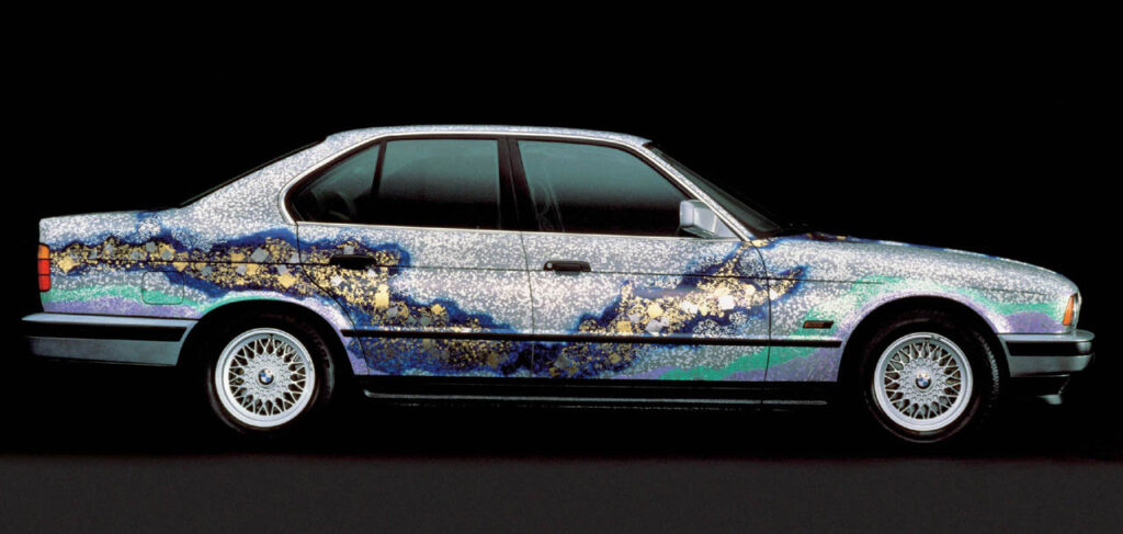 1990 BMW 535i Art Car by Matazao Kayama. (source: BMW)