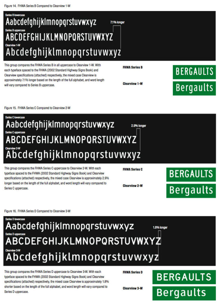 Clearview series B, C and D.