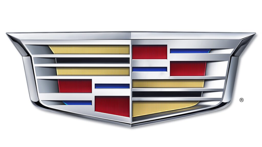 Cadillac emblem. (updated in 2014).