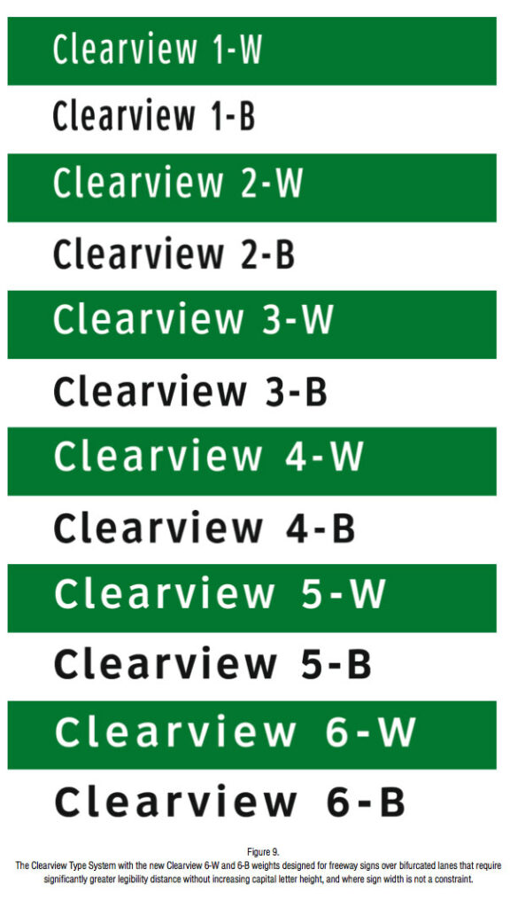 Clearview type system.