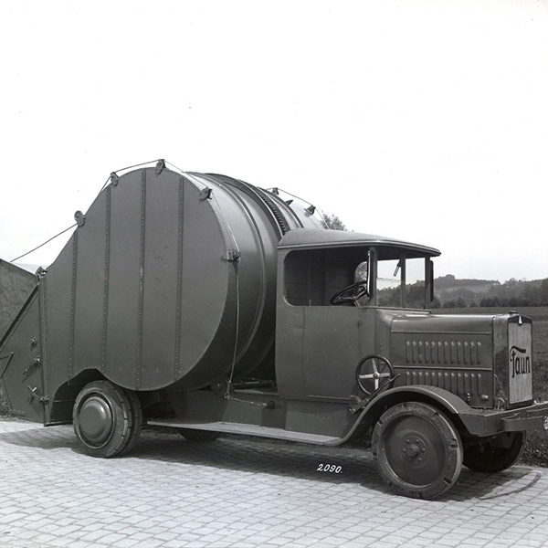 Faun disposal truck. (source: Faun)