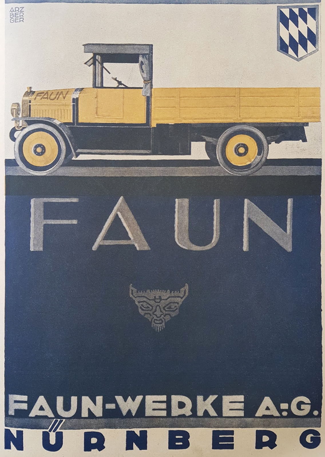 1922 FAUN truck brochure.