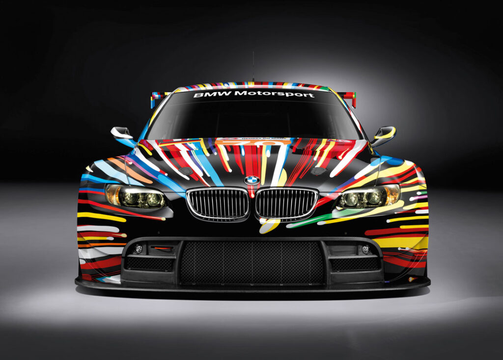 2010 BMW M3 GT2 Art Car Jeff Koons. (source: BMW)