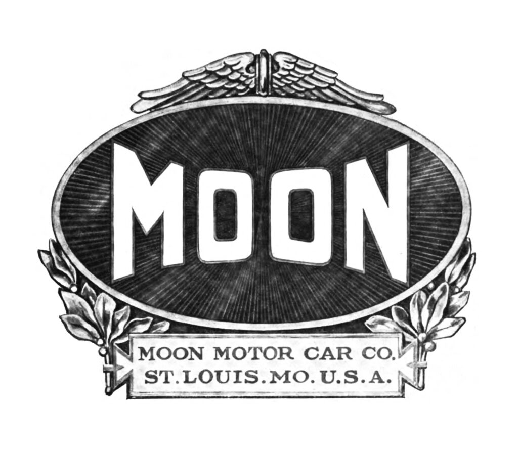 Moon Motor Cars Company shield.