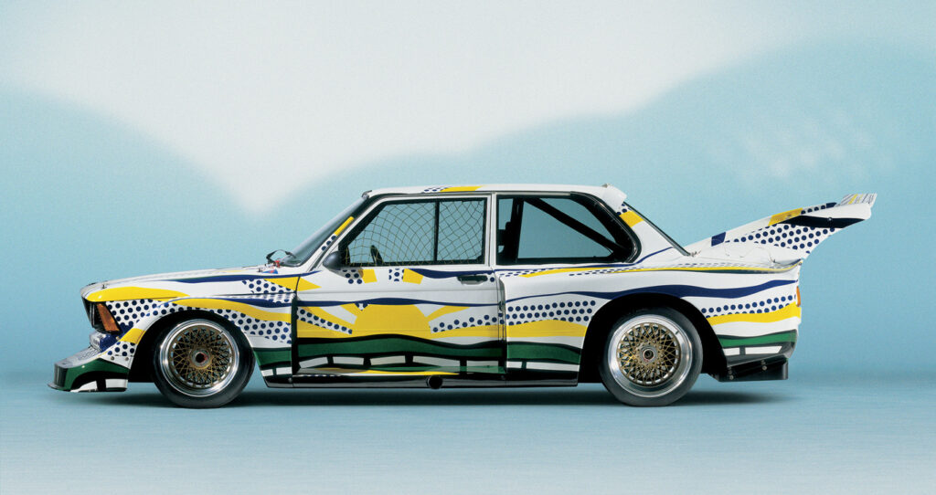 1977 BMW 320i Group 5 by Roy Lichtenstein (source: BMW)