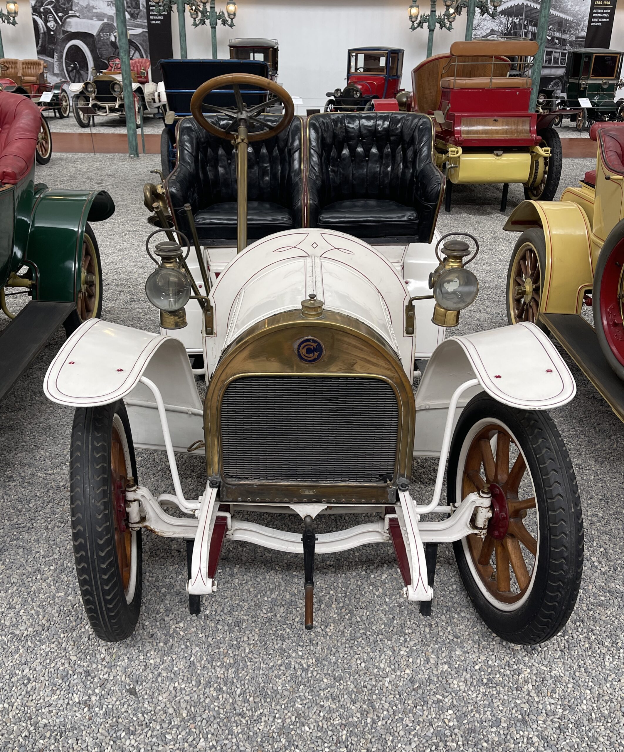 1910 Gregoire Biplace Sport Type 6/8 HP. (©Photo by Segura)