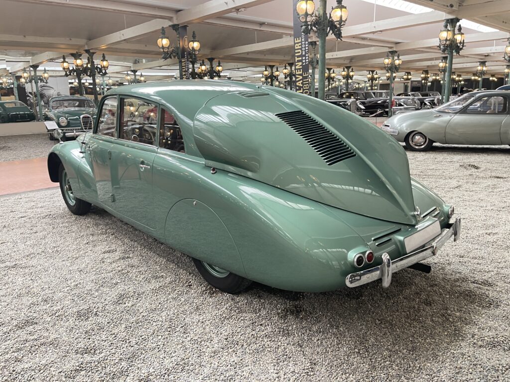 1937 Tatra Limousine Type 87 rear. (©Photo by Segura)