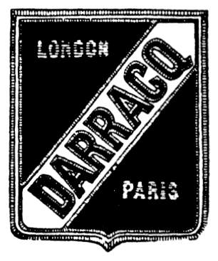 Darracq London-Paris shield.