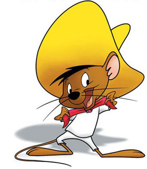 Speedy Gonzales character.