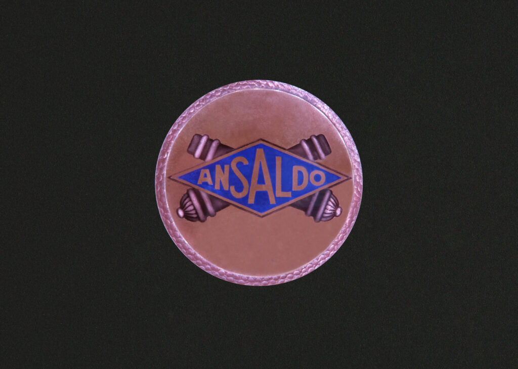 Ansaldo emblem. (source: Radiator Emblem Collection)