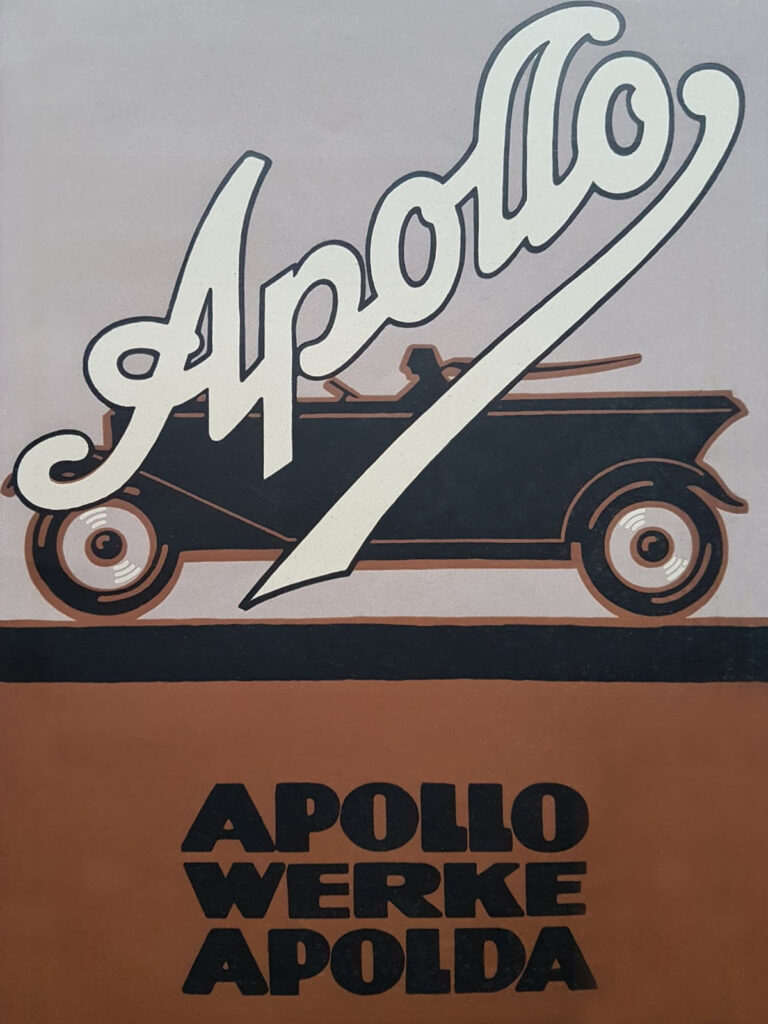 1921 Apollo ad. (source: Radiator Emblem Collection)