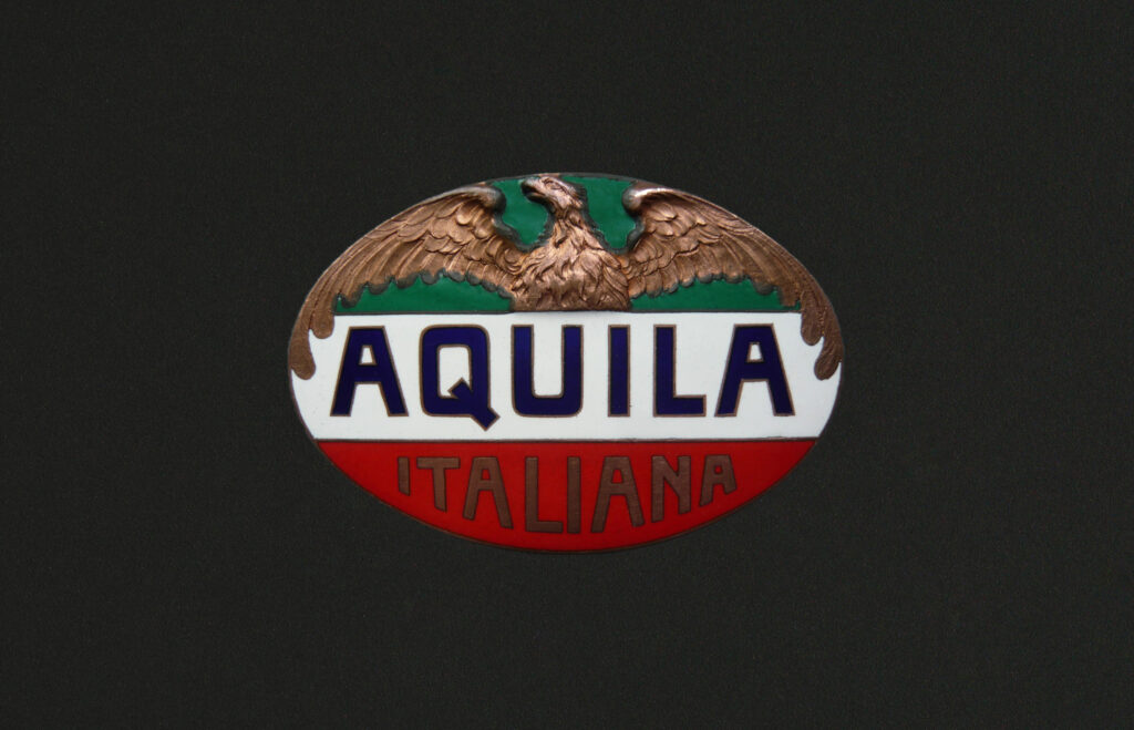 Aquila Italiana emblem. (source: Radiator Emblem Collection)