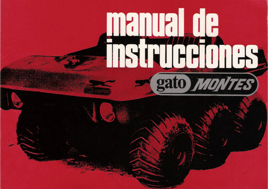 Artes Gato Montes instruction manual.