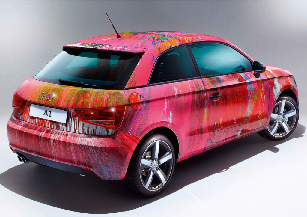 2011 Audi A1 by Damien Hirst.