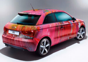 2011 Audi A1 by Damien Hirst.