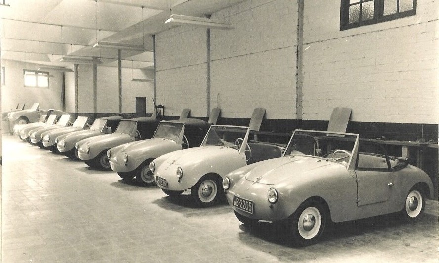 1956 Automoviles Utilitarios S.A. PTV250 at the factory. (source: AUSA)