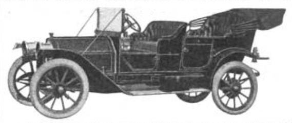 1911 BCK Kline Kar Model G50.