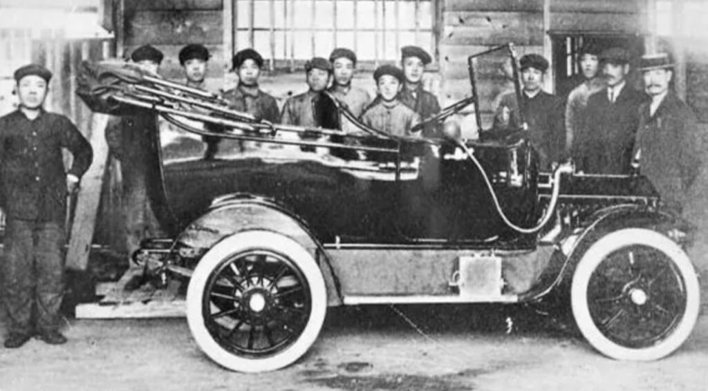 First Datsun in 1914 (source: Nissan)