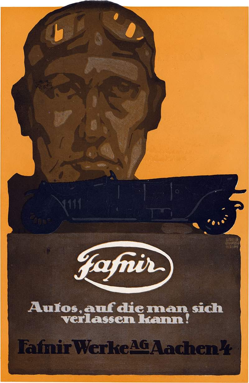 Fafnir Werke AG Aachen poster.