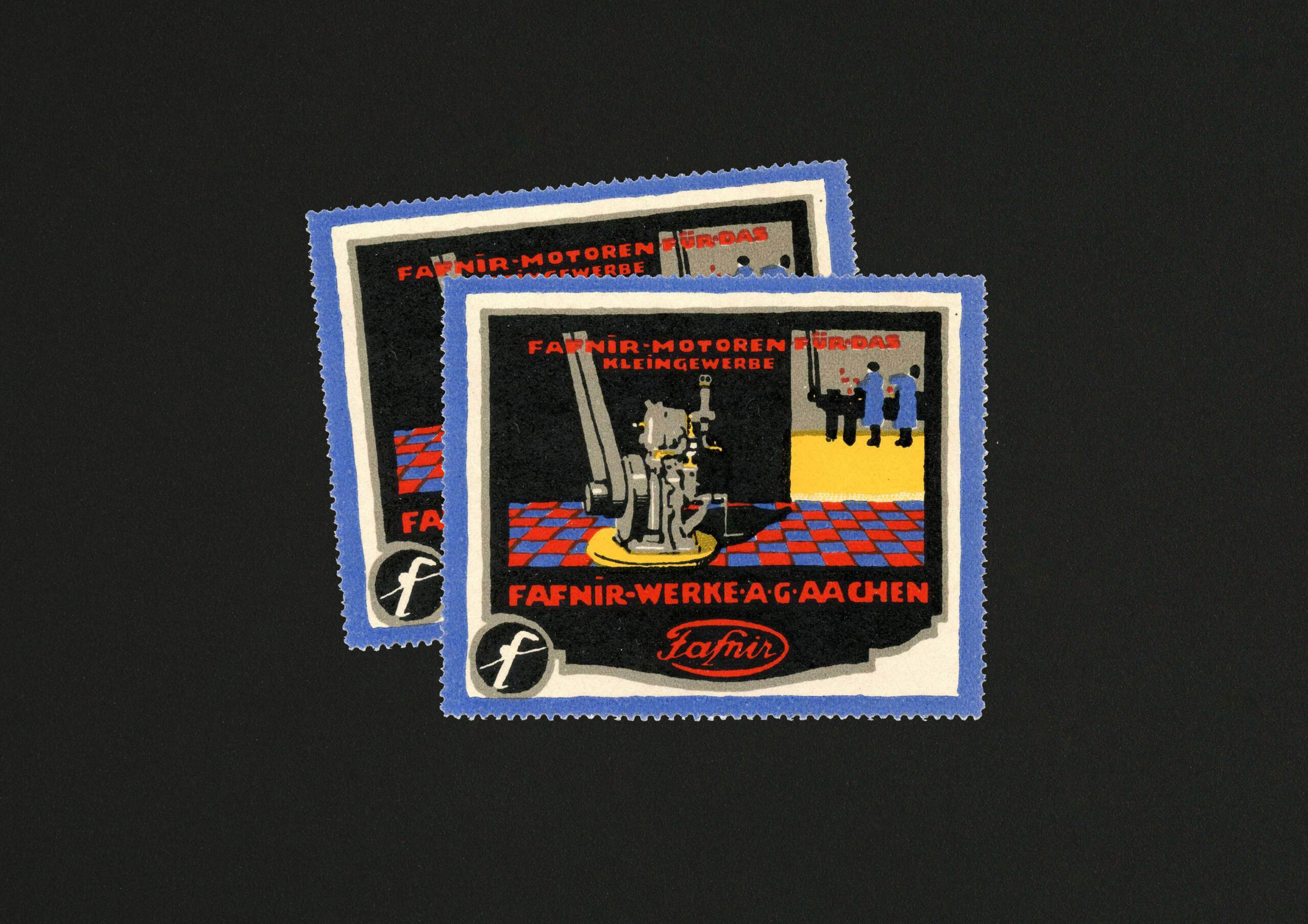 Fafnir Werke AG Aachen stamps.