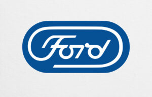 Proposed 1966 Ford logo by Paul Rand. (source: Paul Rand)