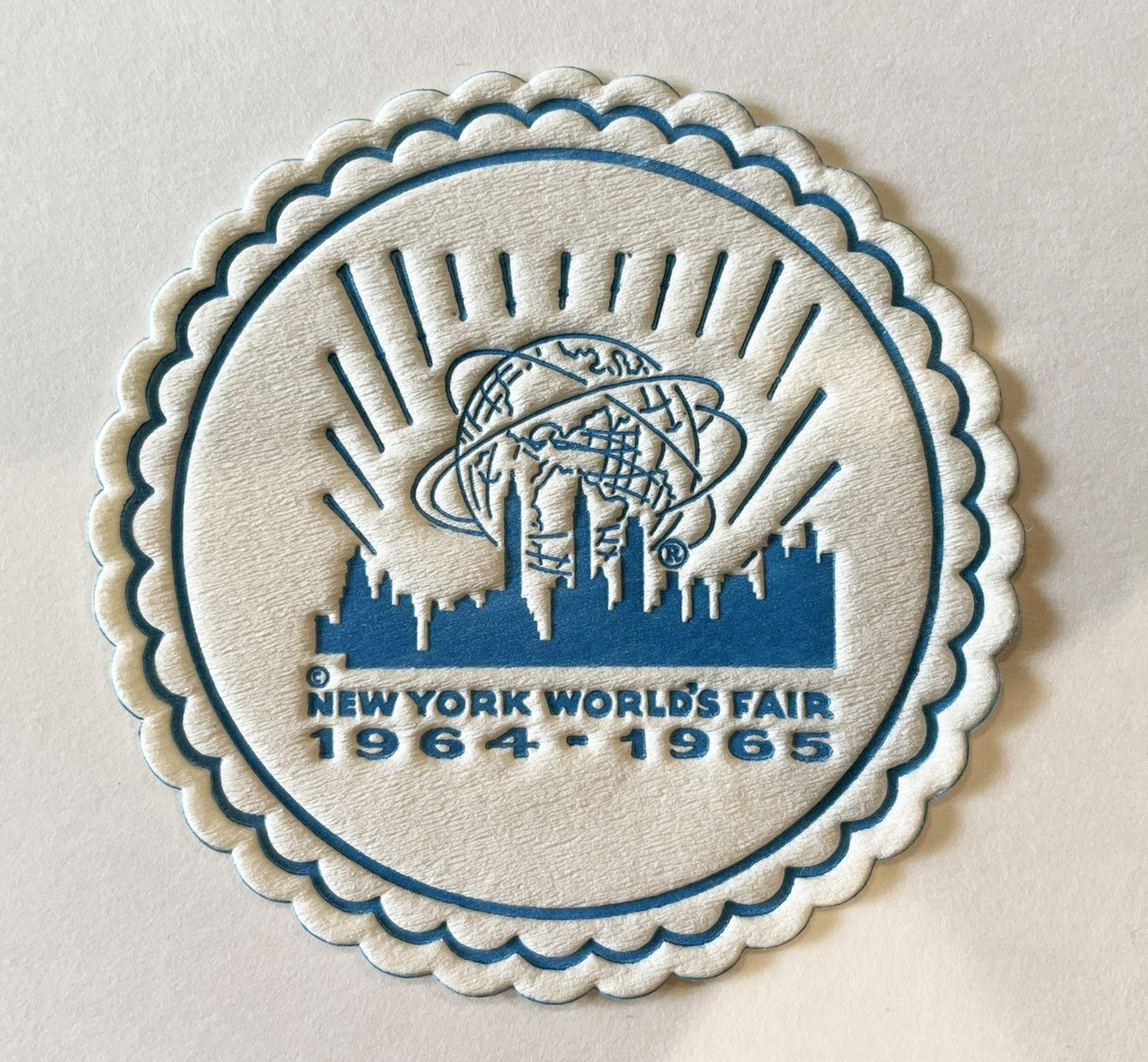 1964-65 New York World's Fair coaster.