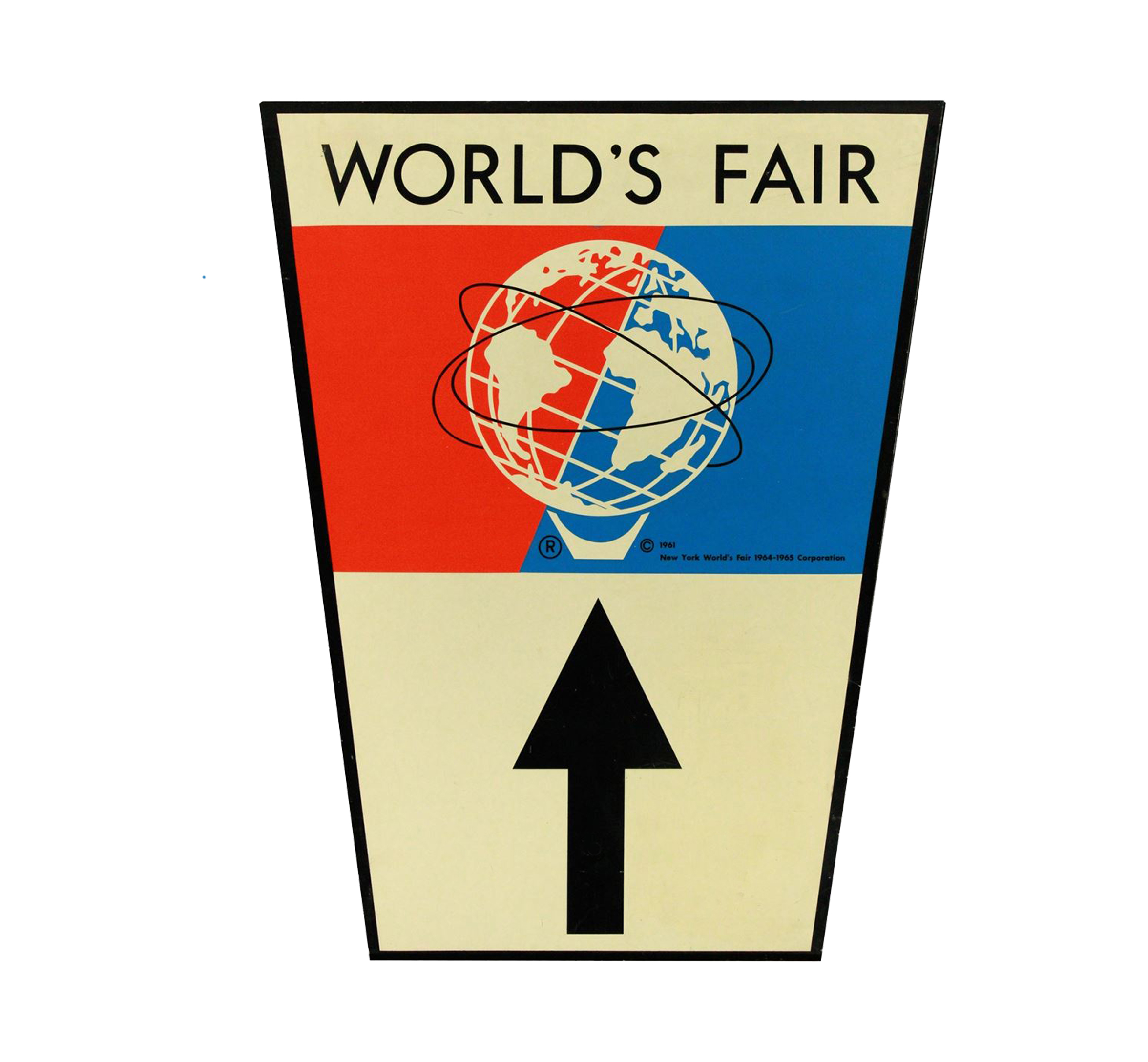 1964-65 New York World's Fair signage.