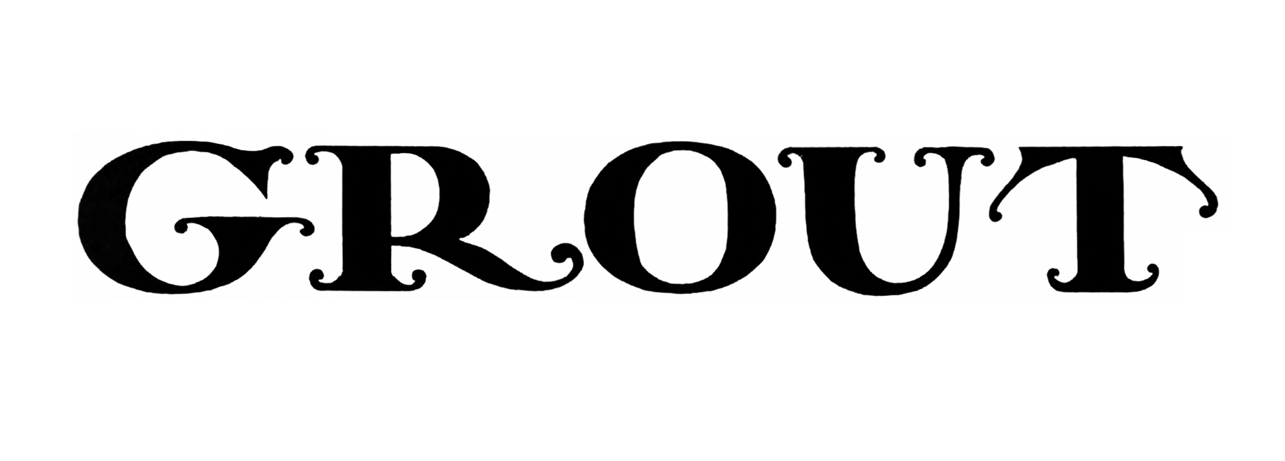 Grout logotype.