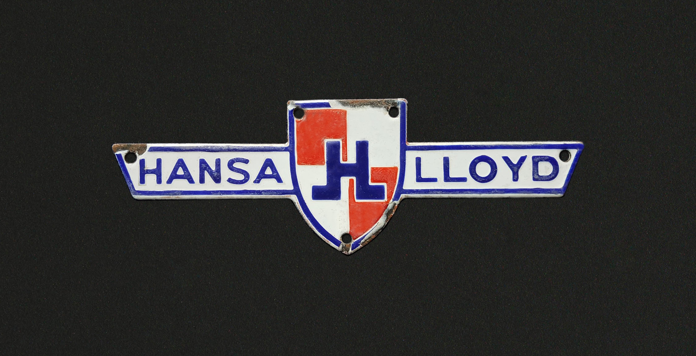 Hansa Lloyd emblem. (source: Radiator Emblem Collection)