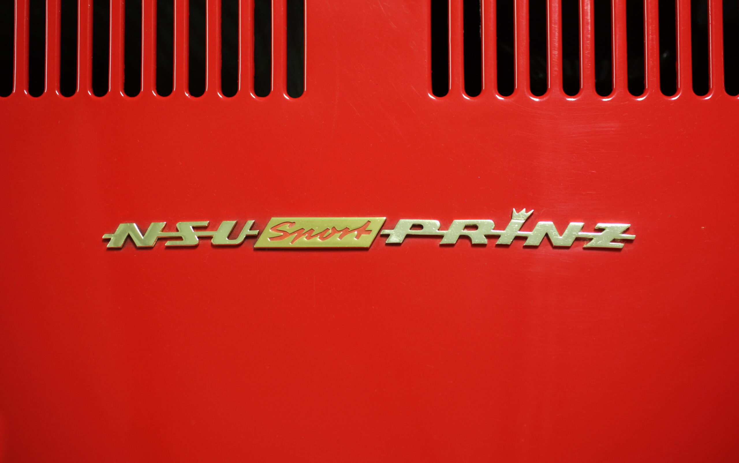 "NSU Sport Prinz" emblem. (©Photo by Segura)