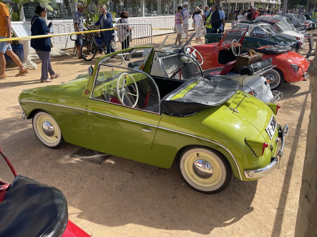 1959 PTV 250 convertible. (©Photo by Segura)