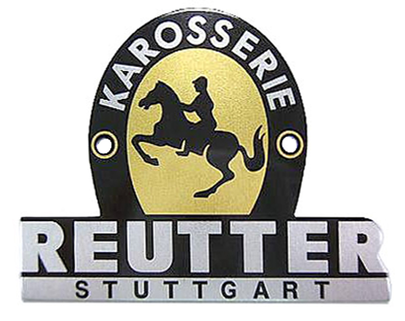 Reutter Stuttgart Coach Builder Badge.