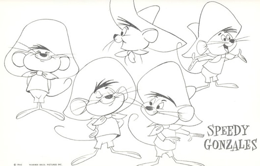 It would be two years before Friz Freleng and animator Hawley Pratt redesigned the character into his modern incarnation for the 1955 Freleng short, Speedy Gonzales.