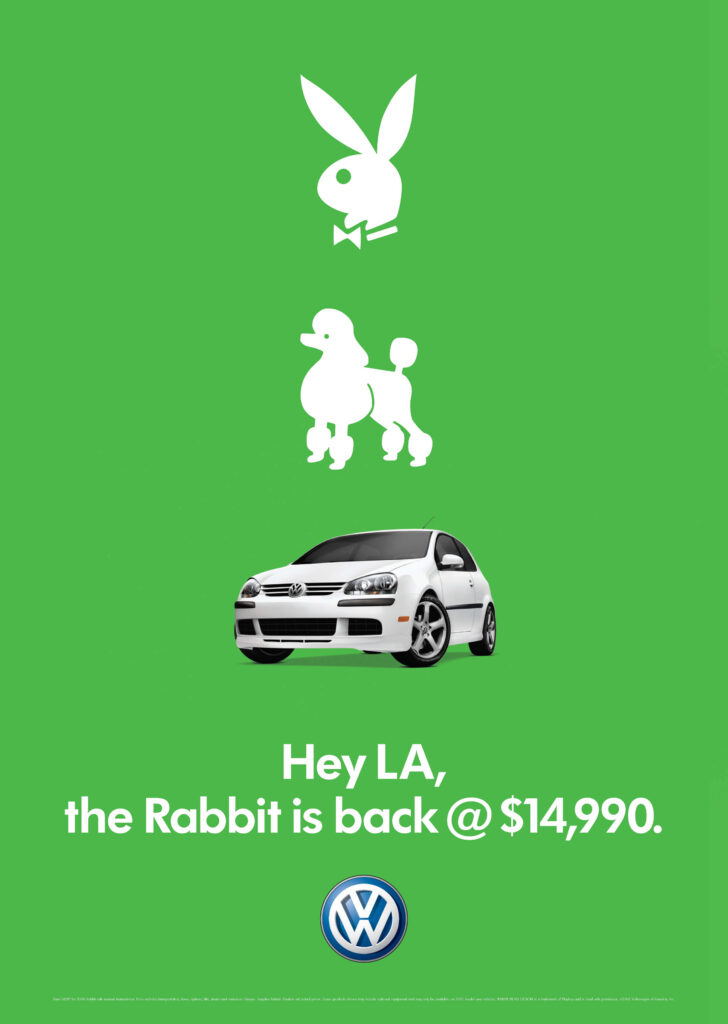 2006 Volkswagen "The Rabbit is Back" LA ad.