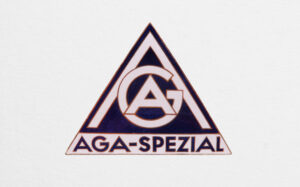 AGA Spezial emblem. (source: Radiator Emblem Collection)