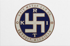 Extremely rare Krit Motor Car Company emblem. (source: Radiator Emblem Collection)