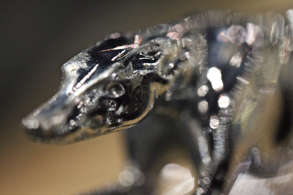 1934 Lincoln Dual Cowl Phaeton hood ornament. (©Photo by Segura)