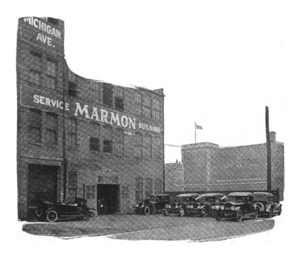 Marmon's Wabash location - rear.