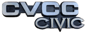 1976-79 Honda CVCC Civic emblem.